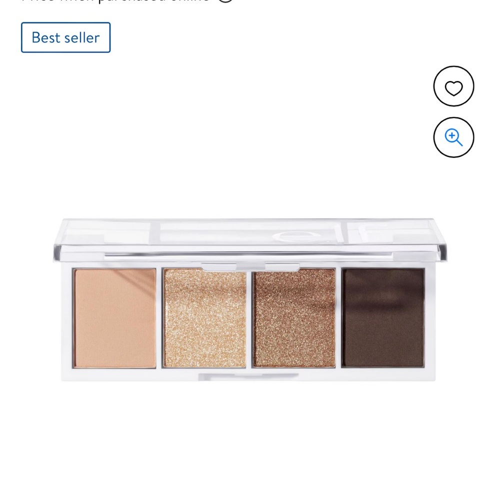 NWT- E.L.F. Bite sized eyeshadow Cream and Sugar